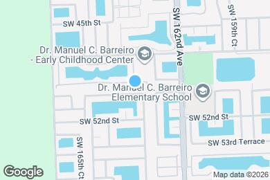 Map image of the property - 16349 SW 50th Terrace
