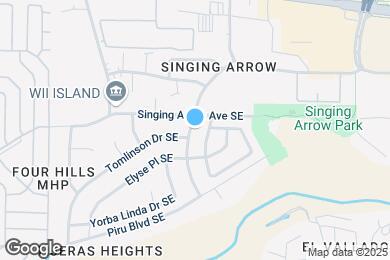 Map image of the property - 516 Dorado Pl SE
