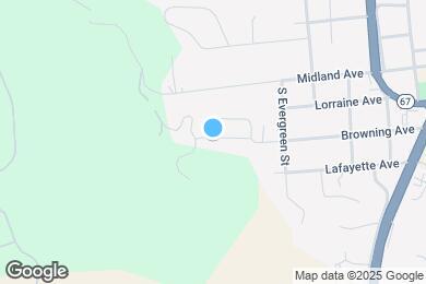 Map image of the property - 1309 Browning Ave