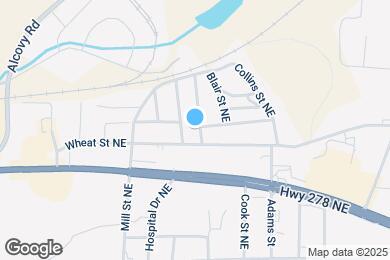 Map image of the property - 5119 Worsham St NE
