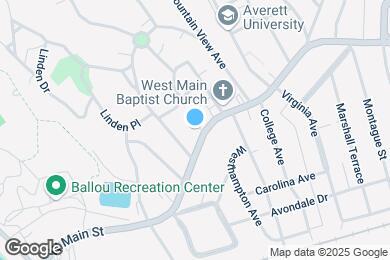 Map image of the property - Hawthorne Apartments