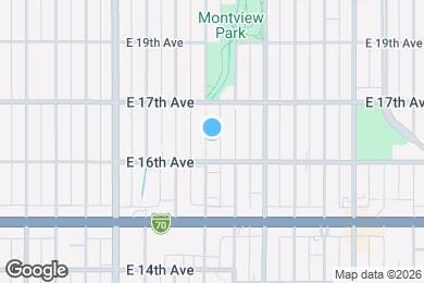 Map image of the property - 1640 Beeler St