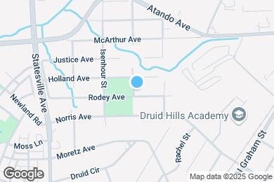 Map image of the property - 836 Rodey Ave