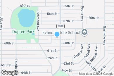 Map image of the property - 4403 59th St