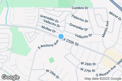Map image of the property - 2510 S Anchovy Ave