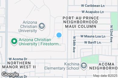 Map image of the property - 5525 W Mauna Loa Ln