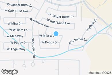 Map image of the property - 2243 W Mila Way