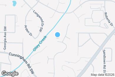 Map image of the property - 2017 Ridgestone Lndg SW