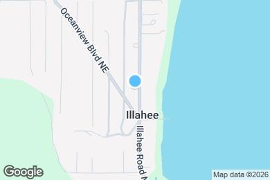 Map image of the property - 5627 Illahee Road NE