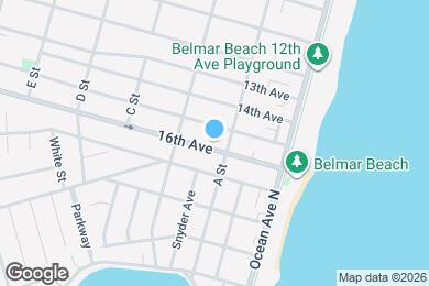 Map image of the property - 202 16th Ave