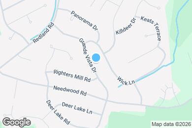 Map image of the property - 16409 Grande Vista Dr