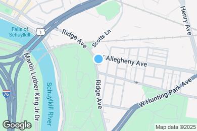 Map image of the property - 3915 Ridge Ave