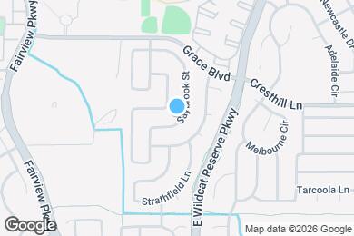 Map image of the property - 9901 Saybrook St