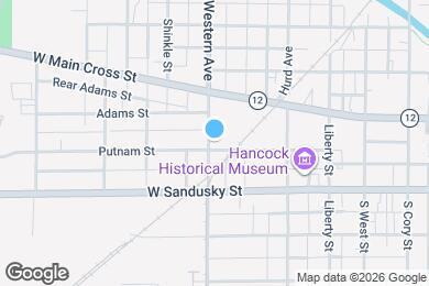 Map image of the property - 622 Putnam St