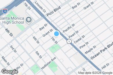 Map image of the property - 712 pacific street