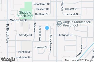 Map image of the property - 6706 Capistrano Ave