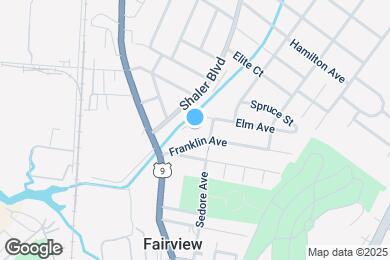 Map image of the property - 35 Elm Ave