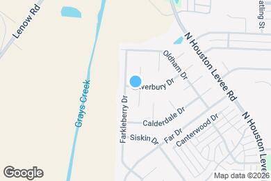 Map image of the property - 1651 S Frence Creek Cove