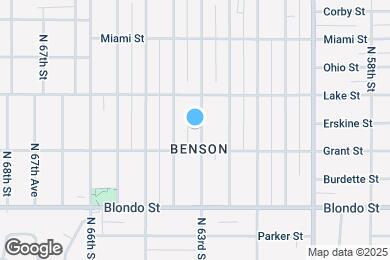 Map image of the property - 2320 N 63rd St