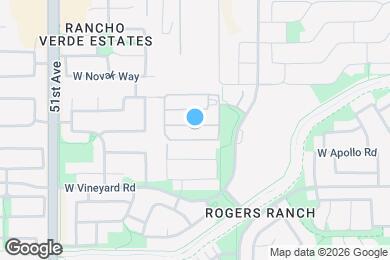 Map image of the property - 4813 W Lydia Ln