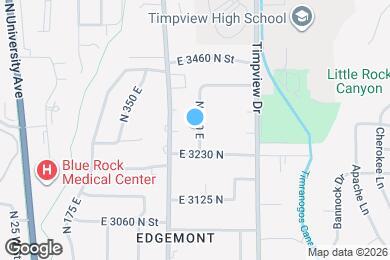 Map image of the property - 3285 N 500 E