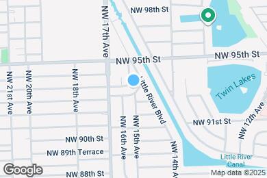 Map image of the property - 1471 NW 93rd St