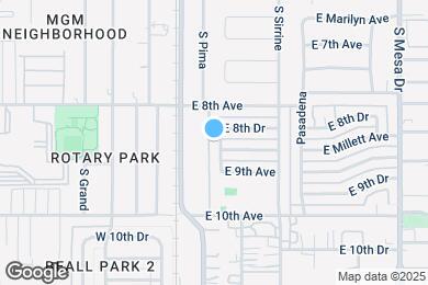 Map image of the property - 844 S Lewis