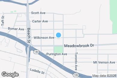 Map image of the property - 2814 Wilkinson Ave