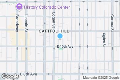 Map image of the property - 1029 Pennsylvania St