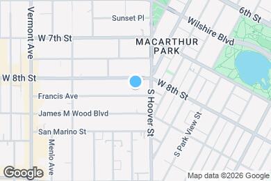 Map image of the property - 2737 Francis Ave