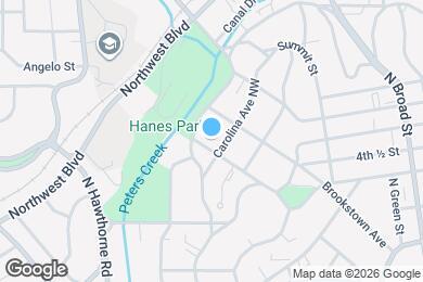 Map image of the property - 1407 Clover St NW