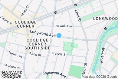 Map image of the property - 89 Longwood Ave