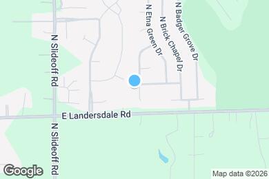 Map image of the property - 13066 N Becks Grove Dr