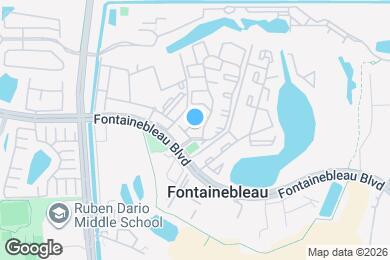 Map image of the property - 9443 Fontainebleau Blvd