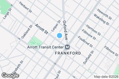 Map image of the property - 1515 Arrott St