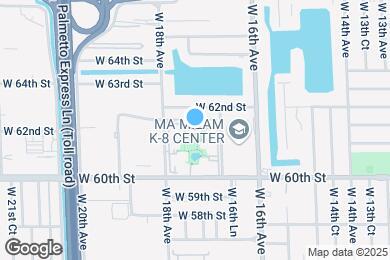 Map image of the property - 6095 W 18th Ave