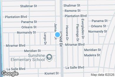 Map image of the property - 2401 Jamaica Dr