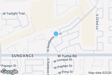 Map image of the property - 1023 S 226th Dr