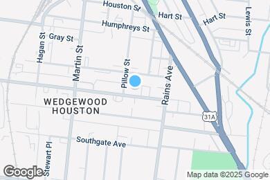 Map image of the property - 520 Hamilton Ave