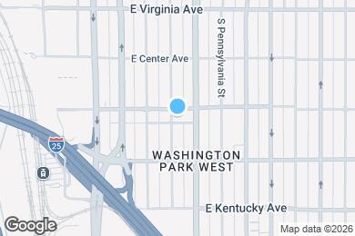 Map image of the property - 716 S Grant St