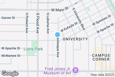 Map image of the property - 320 Chautauqua Ave