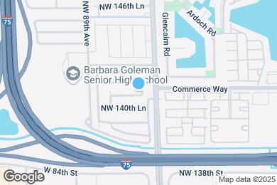 Map image of the property - 14162 NW 87th Ct