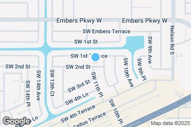 Map image of the property - 1109 SW 2nd St