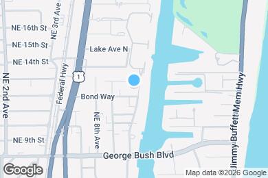 Map image of the property - 1202 Palm Trail