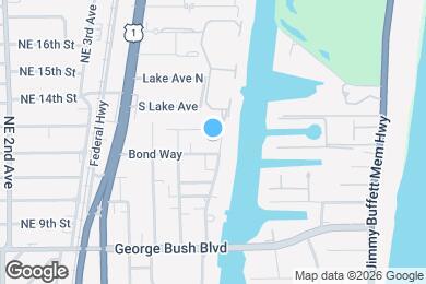 Map image of the property - 1202 Palm Trl