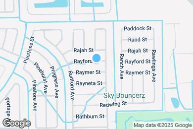 Map image of the property - 446 Rayford St