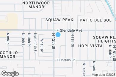 Map image of the property - 6819 N 12th St