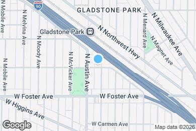 Map image of the property - 5300 N Mason Ave