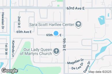 Map image of the property - 718 65th Ave E