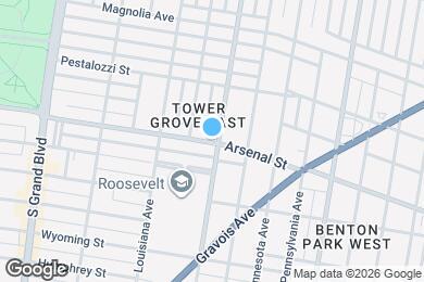 Map image of the property - 3203 Arsenal St